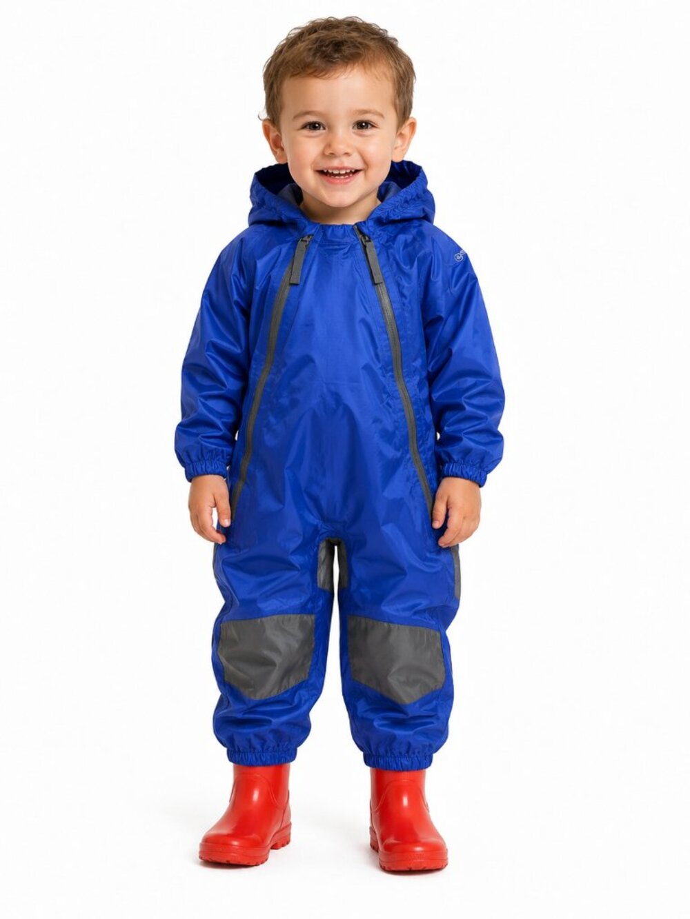 Cloudveil Waterproof Kids Rain Playsuit Blue 2T NWT Mud Suit Outdoor Coverall